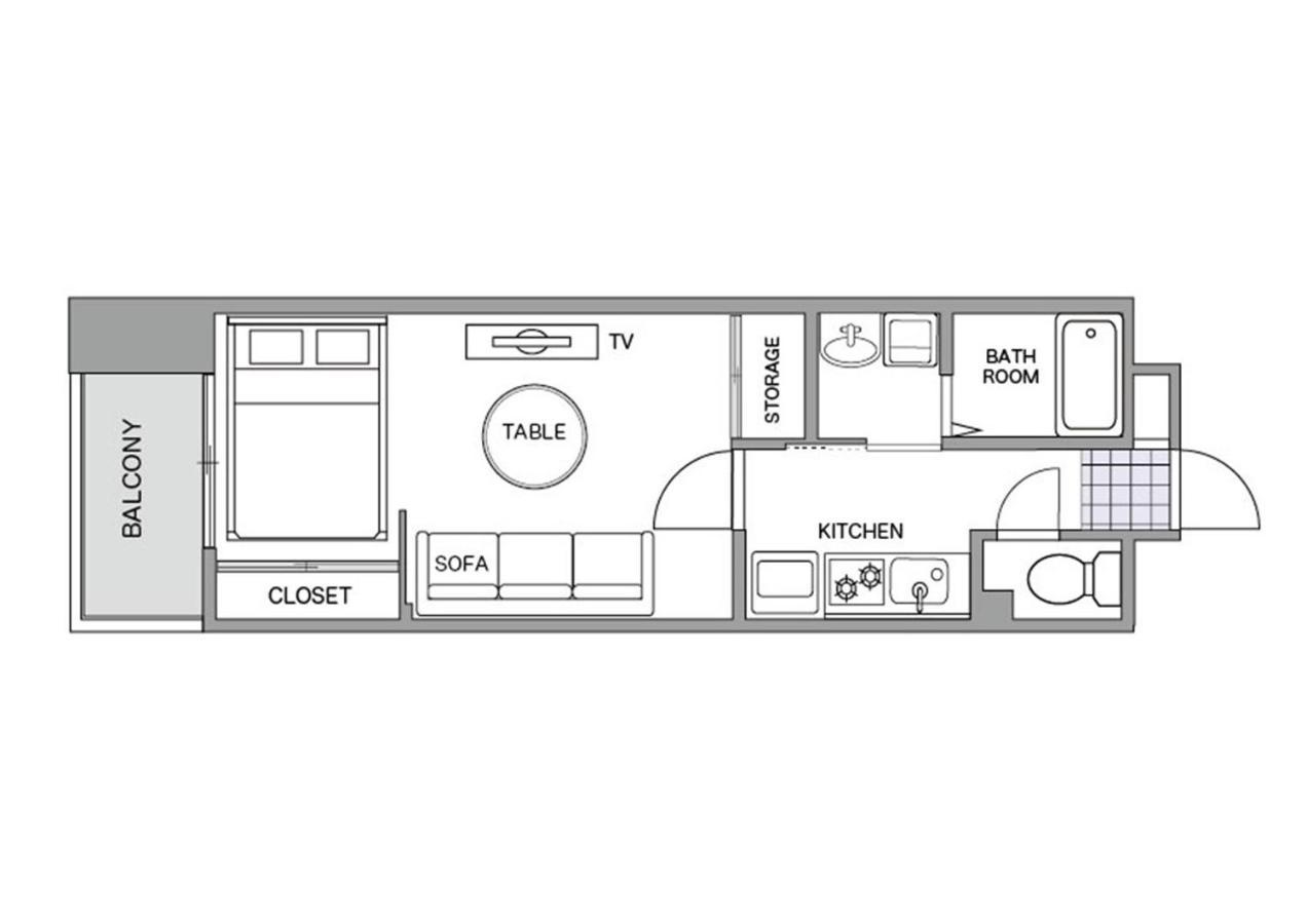 ชิโยะ อพาร์ตเมนต์ Apartment ฟูกุโอกะ ภายนอก รูปภาพ