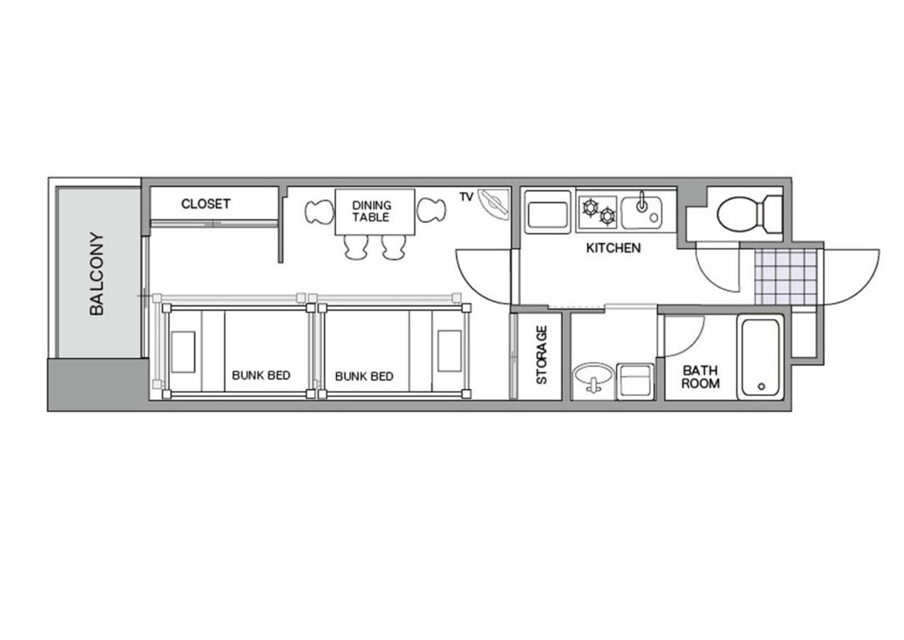 ชิโยะ อพาร์ตเมนต์ Apartment ฟูกุโอกะ ภายนอก รูปภาพ